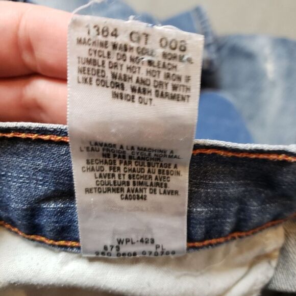 Vintage destroyed y2k Levi’s 559 Jeans Relaxed Straight Jeans - Distressed - Picture 12 of 16